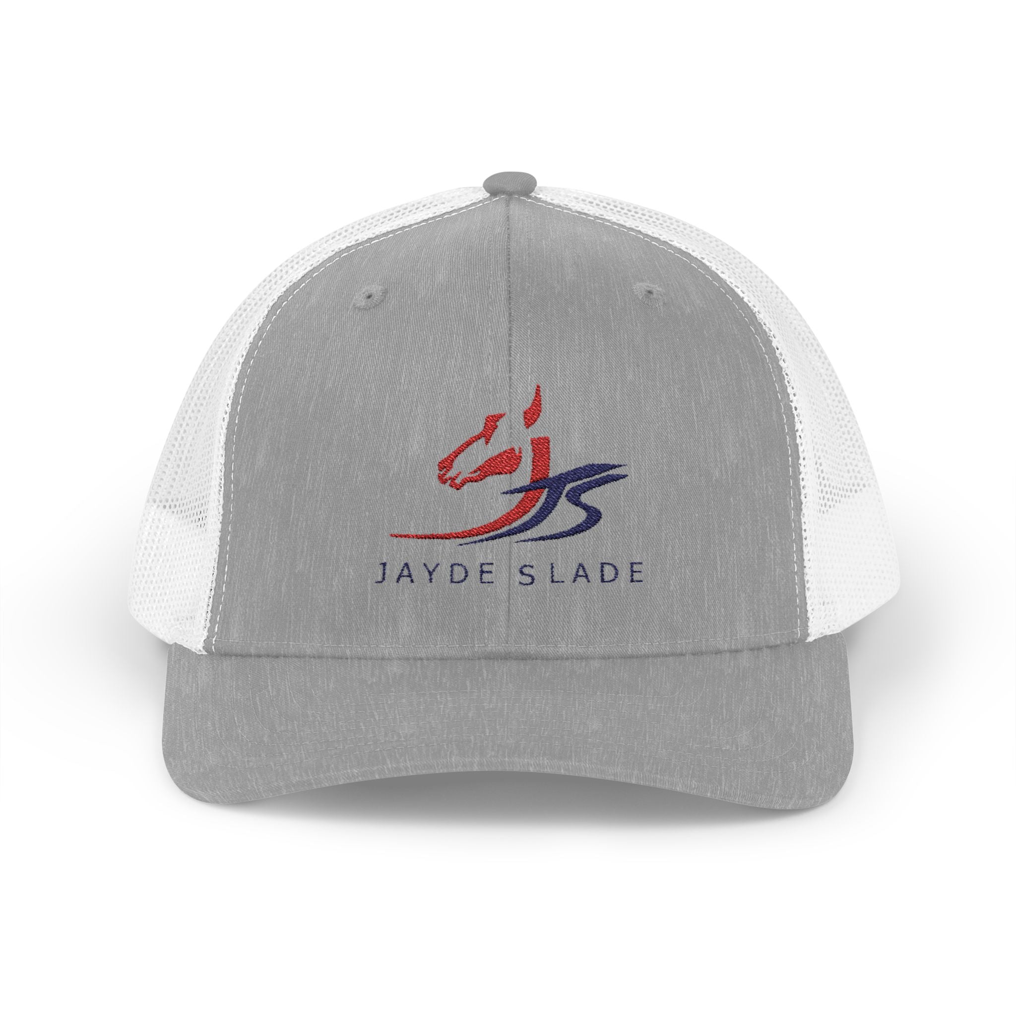 Jayde Slade Snapback Trucker Cap - Stylish Mesh Hat for Horse Lovers